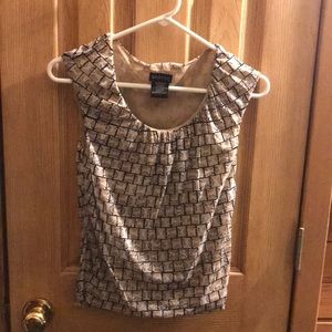 George sheer tank top not see through